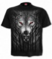 FOREST WOLF - T-Shirt Noir